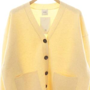 Spick&Span C/ACダブルジャガードカーディガン ニット ウール F アイボリー /MI OS