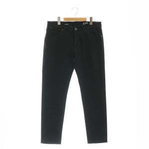 UNITED ARROWS別注 SWING スーパースリムジーンズ テーパードパンツ 33 ブラック /ES