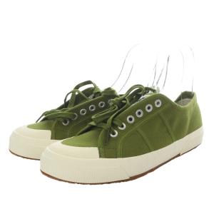 SUPERGA 2390 ミリタリー MILITARY スニーカー ローカット キャンバス 43 GREEN MILITARY-OFF