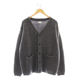 RHC 24AW ニットカーディガン L チャコールグレー
