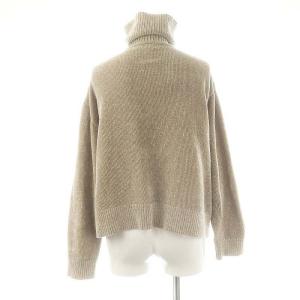 SNIDEL ホーム ハーフジップニットプルオーバー ニットロングパンツ セットアップ 上下 F グレー /AT OS