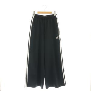 リラックスワイドレッグパンツ ジャージパンツ イージー S ブラック GD2273 /DF OS
