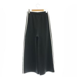 adidas Originals リラックスワイドレッグパンツ ジャージパンツ イージー S ブラック GD2273 /DF OS