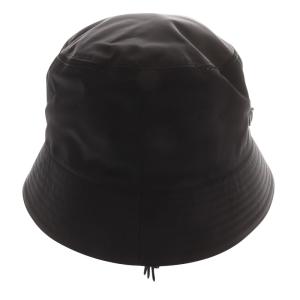 PRADA バケットハット ナイロン M ブラック 1HC137