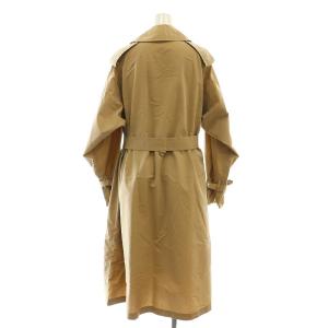 AURALEE FINX POLYESTER BIG TRENCH コート トレンチ スプリングコート ロング ダブル