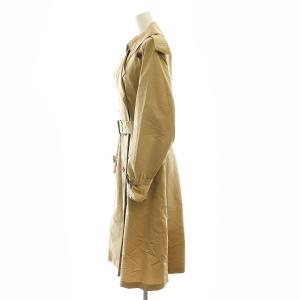 AURALEE FINX POLYESTER BIG TRENCH コート トレンチ スプリングコート ロング ダブル
