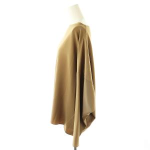 Plage 24AW Elegant Nuance ブラウス 長袖 コクーン カーキベージュ /ES OS