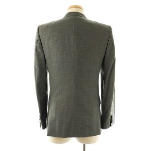 N.HOOLYWOOD スーツ セットアップ テーラードジャケット パンツ スラックス シャドーストライプ ウール 38 グレー