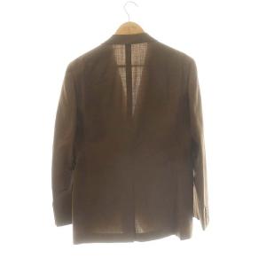 UNITED ARROWS スーツ セットアップ テーラードジャケット パンツ スラックス ウール モヘヤ混 48 茶 /MI OS