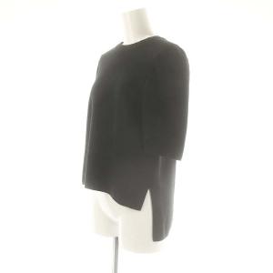 SHE Tokyo 23AW Ulla ニット カットソー ウール 0 黒 /MI OS SH