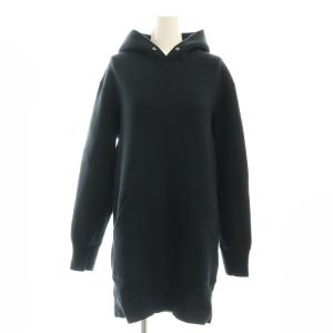 23AW Sponge Sweat Hoodie スポンジロングスウェット パーカー 長袖 2 ブラック