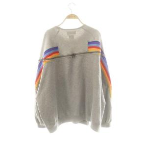 FACETASM ZIPPER RIB スウェット トレーナー 3 グレー マルチカラー /MI OS SH ユニセックス