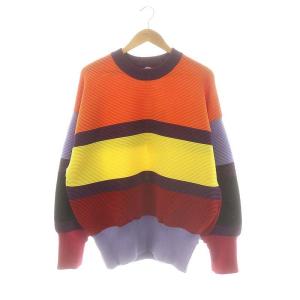 プリーツトップス カットソー ニット 5 マルチカラー /MI OS SH