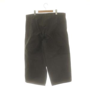 Barbour オイルドオーバーパンツ ワイド M ダークブラウン /MI OS SH