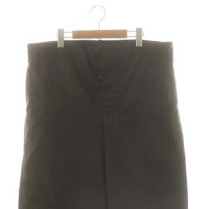 Barbour オイルドオーバーパンツ ワイド M ダークブラウン /MI OS SH