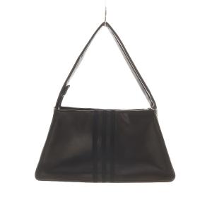 adidas Originals 24AW ポリウレタンアウトライントレフォイルショルダーバッグ 黒 ブラック IY4057 /RI OS