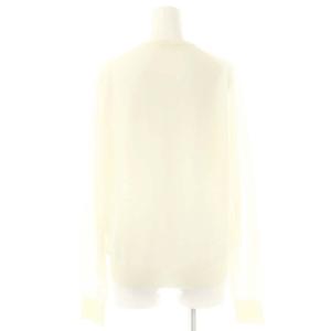 EVERYDAY I LIKE 24AW Cashmere Sheer クルーネック プルオーバー ニット セーター 長袖 オフホワイト