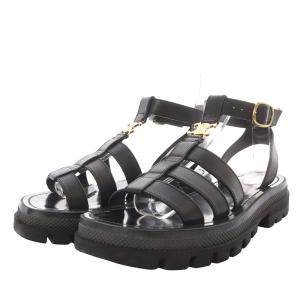 CELINE クレア トリオンフ グラディエーター サンダル 35 ブラック