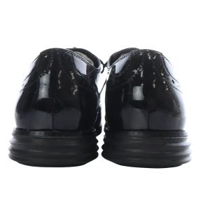 COLE HAAN ORIGINALGRAND WNG ウィングチップ レースアップシューズ ブラック パテント ウォータープルーフ