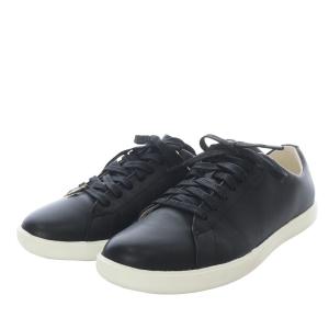 COLE HAAN GRAND CROSSCOURT スニーカー ローカット ブラック レザー / ホワイト W11175