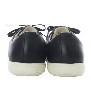 COLE HAAN GRAND CROSSCOURT スニーカー ローカット ブラック レザー / ホワイト W11175