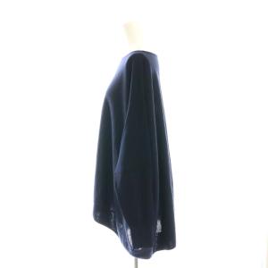 L'Appartement N Volume Knit ニット カットソー プルオーバー 紺 /CX OS