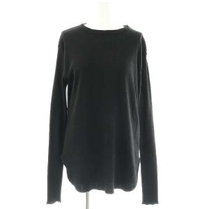 23SS Rib Longsleeve T-sh Tシャツ カットソー 長袖 ブラック /DO OS
