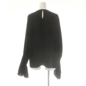 Lisiere L'Appartement 23SS Shirring Blouse ブラウス 長袖 プルオーバー ブラック /DO OS