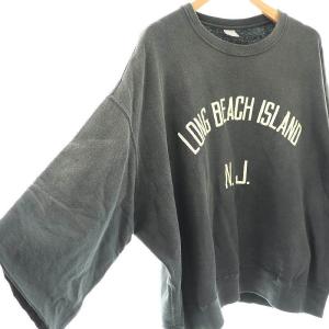 STAMMBAUM LAppartement取扱 23AW LOGO SWEAT スウェット トレーナー 長袖 F チャコール