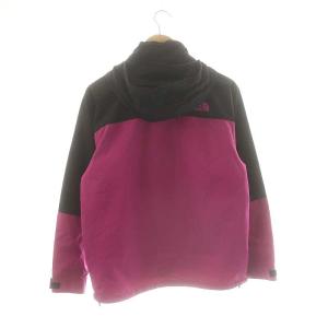 THE NORTH FACE ハイドレナウィンドジャケット ジップアップ フード S ブラック パープルピンク NP21835 /DO