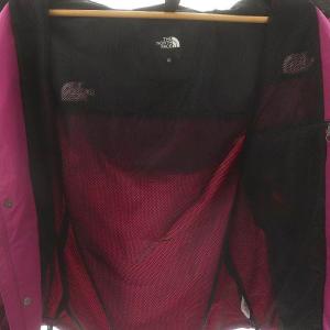 THE NORTH FACE ハイドレナウィンドジャケット ジップアップ フード S ブラック パープルピンク NP21835 /DO