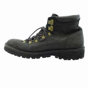 ARTS&SCIENCE マウンテン トレッキングブーツ シューズ ショート ビブラムソール レザー 9 黒 ブラック /HO AD