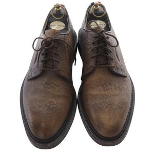 THOM BROWNE シボレザー ビジネスシューズ レザー 9.5 ブラウン M6919