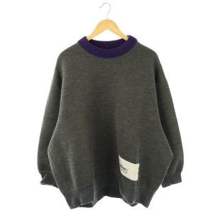 ウールダンボール プルオーバー トップス ニット 1 グレー /DF OS AD