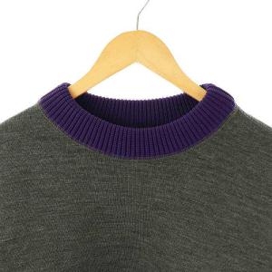 kolor ウールダンボール プルオーバー トップス ニット 1 グレー /DF OS AD