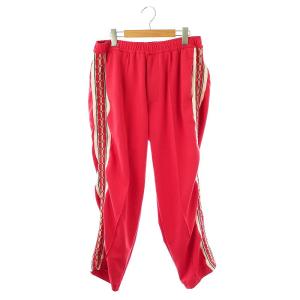 24SS LACE TAPE TRACK PANTS パンツ ジャージ M 赤 /MI OS