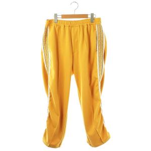 24SS  LACE TAPE TRACK PANTS パンツ ジャージ M マスタード /MI OS