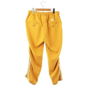 SASQUATCH fabrix 24SS  LACE TAPE TRACK PANTS パンツ ジャージ M マスタード /MI OS