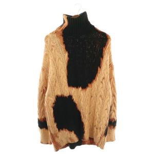 Bleached Cable-knit ニットプルオーバー M