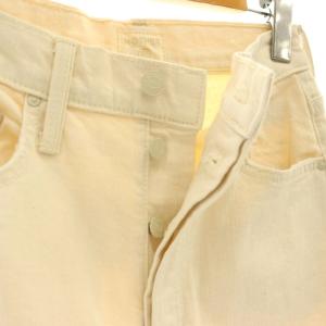MOTHER Curbside Ankle Denim デニムパンツ ジーンズ 24 オフホワイト /SS OS