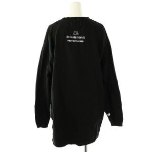 keisuke kanda レース ロングスリーブ カットソー XL ブラック ホワイト /DF OS