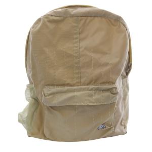 ナイロン ステッチ リュックデイパック ロゴ べージュ /SR8