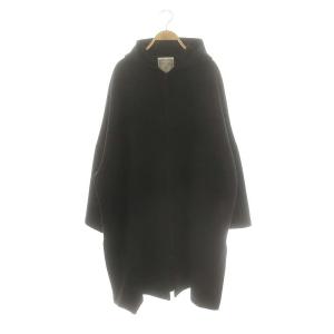 ダンボールフードコート ロング ジップアップ F ネイビー /HK OS