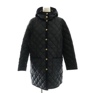 ARKLEY HOOD キルティングジャケット フード 36 ネイビー /DO OS