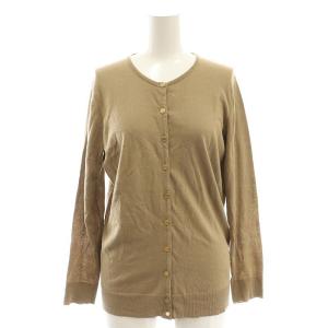 FF grace クルーネックカーディガン 36 茶 ブラウン /SS OS