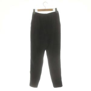 ENFOLD 24SS ELASTIC JODHPURS パンツ テーパード スラックス 36 黒 ブラック /AT