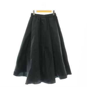24AW パフェラタフタスカート ロング F ブラック