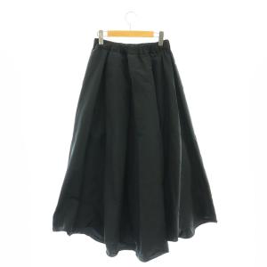 CHAOS 24AW パフェラタフタスカート ロング F ブラック