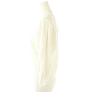 IENA 24SS セーターマシーンプルオーバー カットソー 七分袖 ホワイト /DF OS