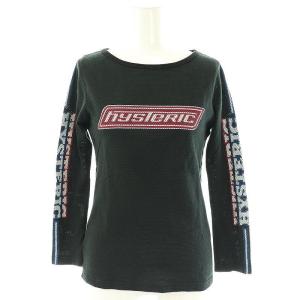 ヒステリックグラマー 24SS VIXEN GIRL Tシャツ カットソー メッシュ 長袖 F ブラック